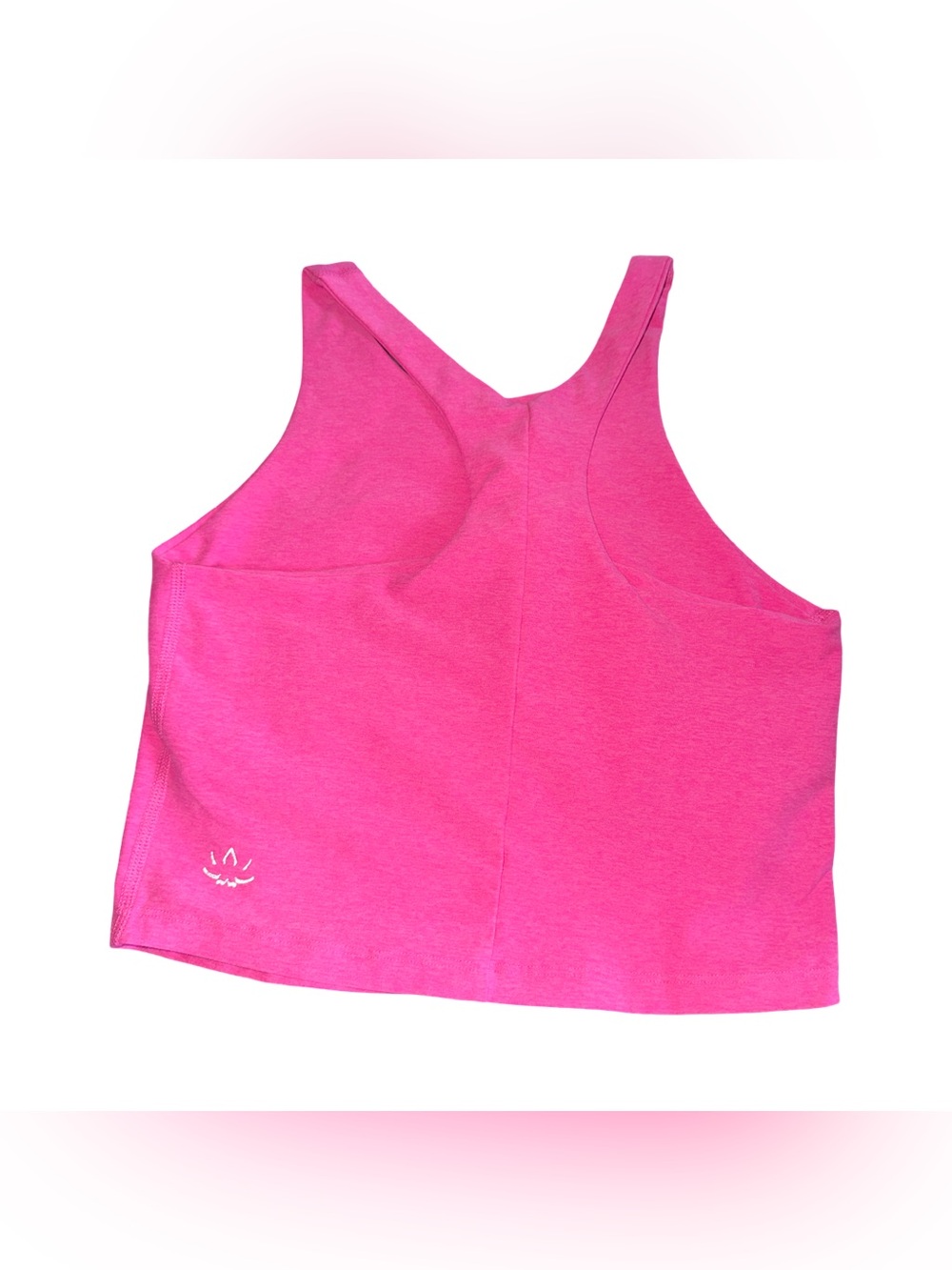 Beyond Yoga Hot Pink Racerback Crop Sports Bra